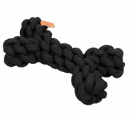 Dente Rope Toy schwarz